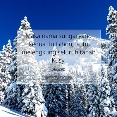 Kejadian 2:13 Ayat Alkitab Dijelaskan