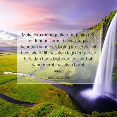 Kejadian 9:11 Ayat Alkitab Dijelaskan