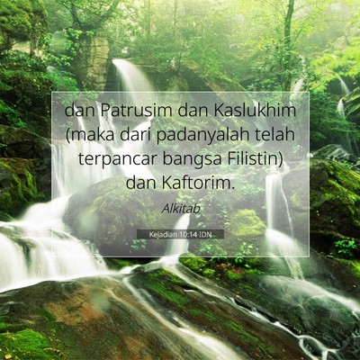 Kejadian 10:14 Ayat Alkitab Dijelaskan