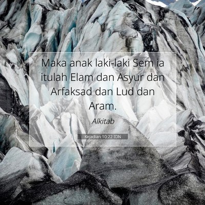 Kejadian 10:22 Ayat Alkitab Dijelaskan