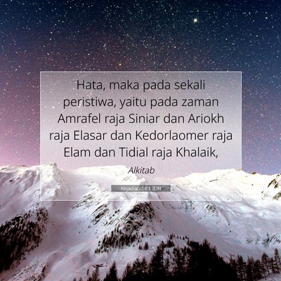 Kejadian 14:1 IDN Gambar Ayat Alkitab