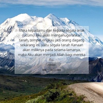 Kejadian 17:8 IDN Gambar Ayat Alkitab
