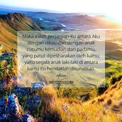 Kejadian 17:10 Ayat Alkitab Dijelaskan