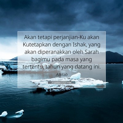 Kejadian 17:21 IDN Gambar Ayat Alkitab
