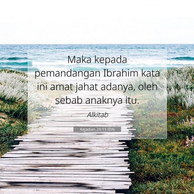 Kejadian 21:11 Ayat Alkitab Dijelaskan