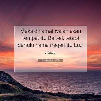 Kejadian 28:19 IDN Gambar Ayat Alkitab