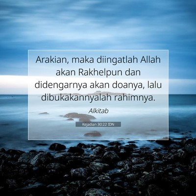 Kejadian 30:22 IDN Gambar Ayat Alkitab