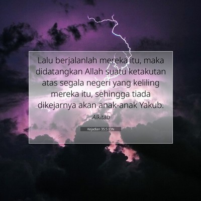 Kejadian 35:5 IDN Gambar Ayat Alkitab