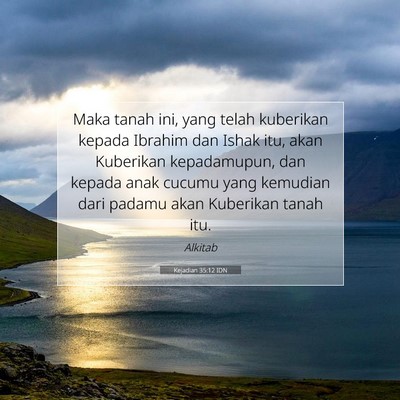 Kejadian 35:12 IDN Gambar Ayat Alkitab