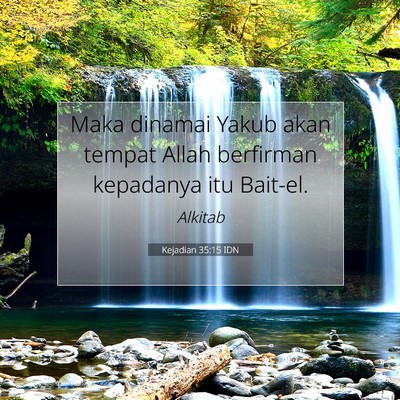 Kejadian 35:15 IDN Gambar Ayat Alkitab