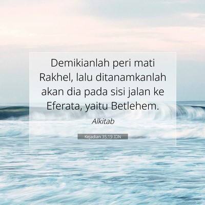 Kejadian 35:19 IDN Gambar Ayat Alkitab