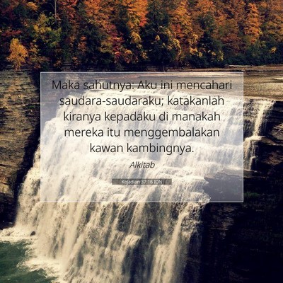 Kejadian 37:16 IDN Gambar Ayat Alkitab
