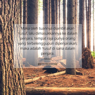 Kejadian 39:20 Ayat Alkitab Dijelaskan