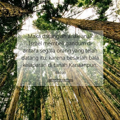Kejadian 42:5 IDN Gambar Ayat Alkitab