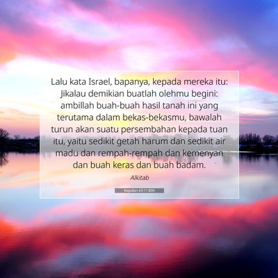 Kejadian 43:11 IDN Gambar Ayat Alkitab
