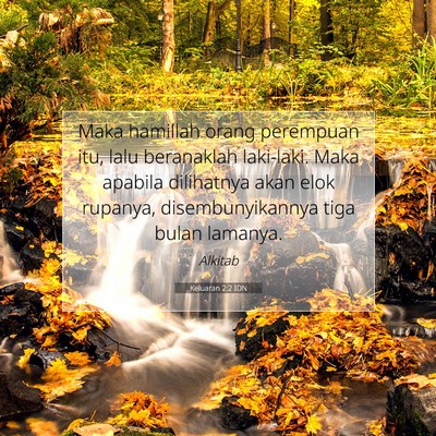 Keluaran 2:2 IDN Gambar Ayat Alkitab
