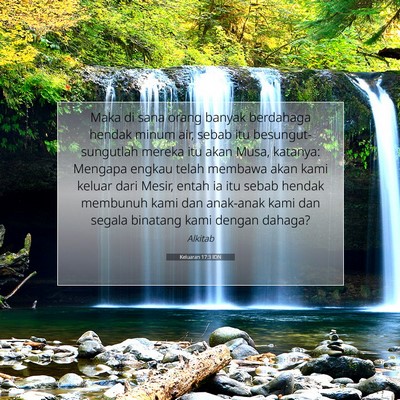 Keluaran 17:3 Ayat Alkitab Dijelaskan