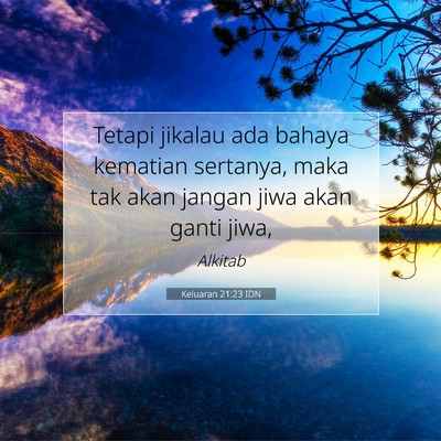 Keluaran 21:23 IDN Gambar Ayat Alkitab