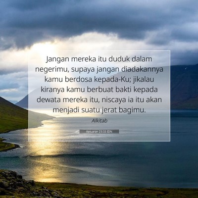 Keluaran 23:33 IDN Gambar Ayat Alkitab