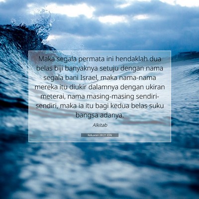 Keluaran 28:21 IDN Gambar Ayat Alkitab