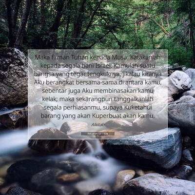 Keluaran 33:5 IDN Gambar Ayat Alkitab