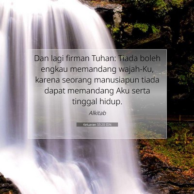 Keluaran 33:20 IDN Gambar Ayat Alkitab