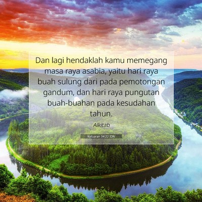 Keluaran 34:22 Ayat Alkitab Dijelaskan