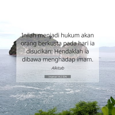 Imamat 14:2 Ayat Alkitab Dijelaskan
