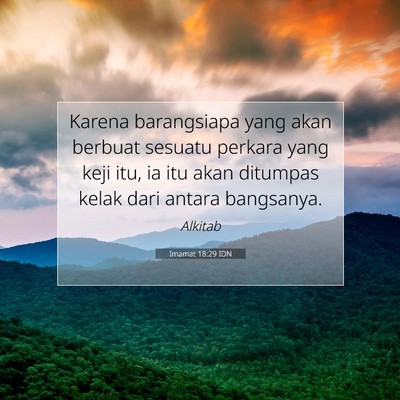 Imamat 18:29 IDN Gambar Ayat Alkitab
