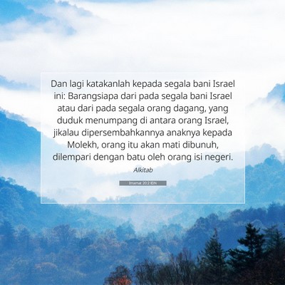 Imamat 20:2 IDN Gambar Ayat Alkitab