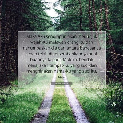 Imamat 20:3 IDN Gambar Ayat Alkitab