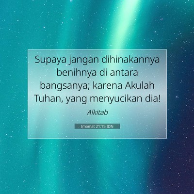 Imamat 21:15 IDN Gambar Ayat Alkitab