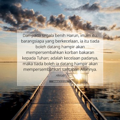 Imamat 21:21 IDN Gambar Ayat Alkitab