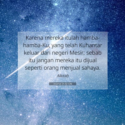 Imamat 25:42 IDN Gambar Ayat Alkitab