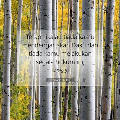 Imamat 26:14 IDN Gambar Ayat Alkitab