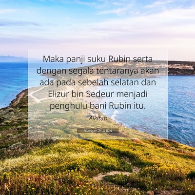 Bilangan 2:10 Ayat Alkitab Dijelaskan