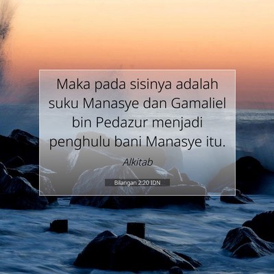 Bilangan 2:20 Ayat Alkitab Dijelaskan