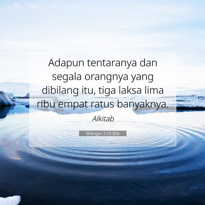 Bilangan 2:23 Ayat Alkitab Dijelaskan