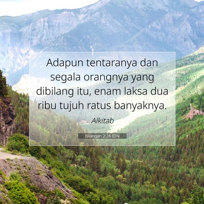 Bilangan 2:26 Ayat Alkitab Dijelaskan