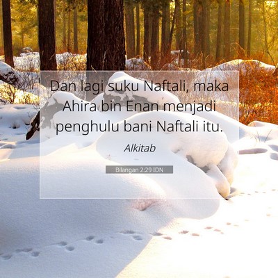 Bilangan 2:29 Ayat Alkitab Dijelaskan