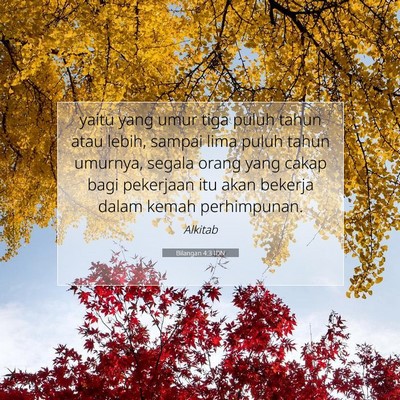 Bilangan 4:3 IDN Gambar Ayat Alkitab