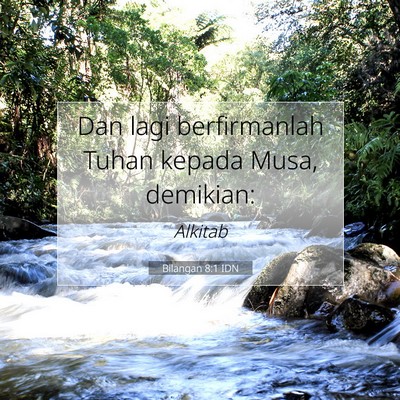 Bilangan 8:1 Ayat Alkitab Dijelaskan
