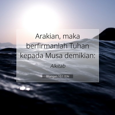 Bilangan 10:1 Ayat Alkitab Dijelaskan