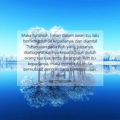 Bilangan 11:25 Ayat Alkitab Dijelaskan