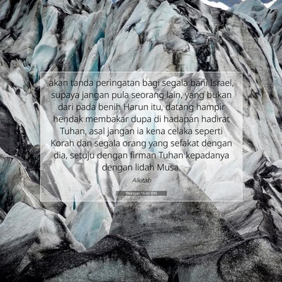 Bilangan 16:40 Ayat Alkitab Dijelaskan