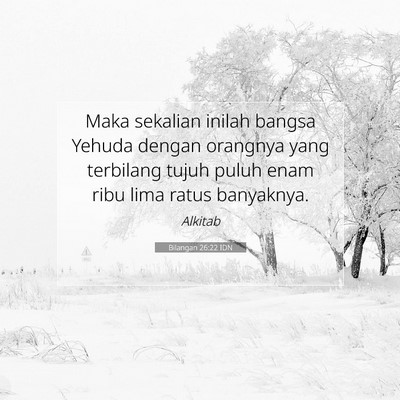Bilangan 26:22 Ayat Alkitab Dijelaskan