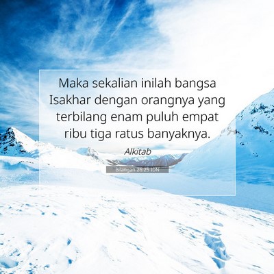 Bilangan 26:25 Ayat Alkitab Dijelaskan
