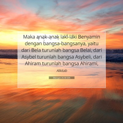 Bilangan 26:38 Ayat Alkitab Dijelaskan