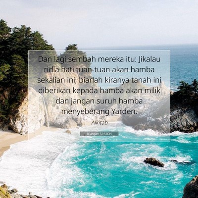 Bilangan 32:5 IDN Gambar Ayat Alkitab