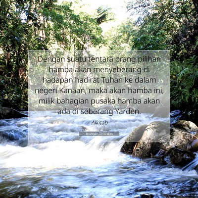 Bilangan 32:32 IDN Gambar Ayat Alkitab